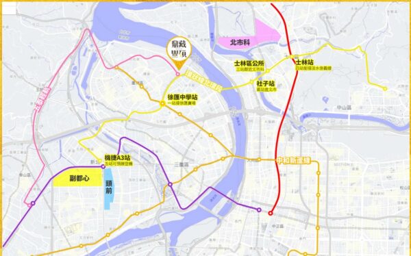 三重新案「鼎藏豐碩」坐擁多項紅利，四通八達的交通與完善的機能，吸引許多購屋民眾。(圖/鼎藏豐碩提供)